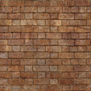 red brick wall game texture map